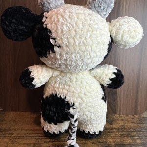 Henrietta, modèle de vache en peluche, modèle de peluche facile au crochet, tutoriel amigurumi pour débutants image 6