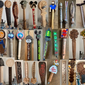 Tap Handles - completely custom and unique! Need it soon? Get design and  3D render to present in 2-3 days - Actual handle in 3-4 weeks.