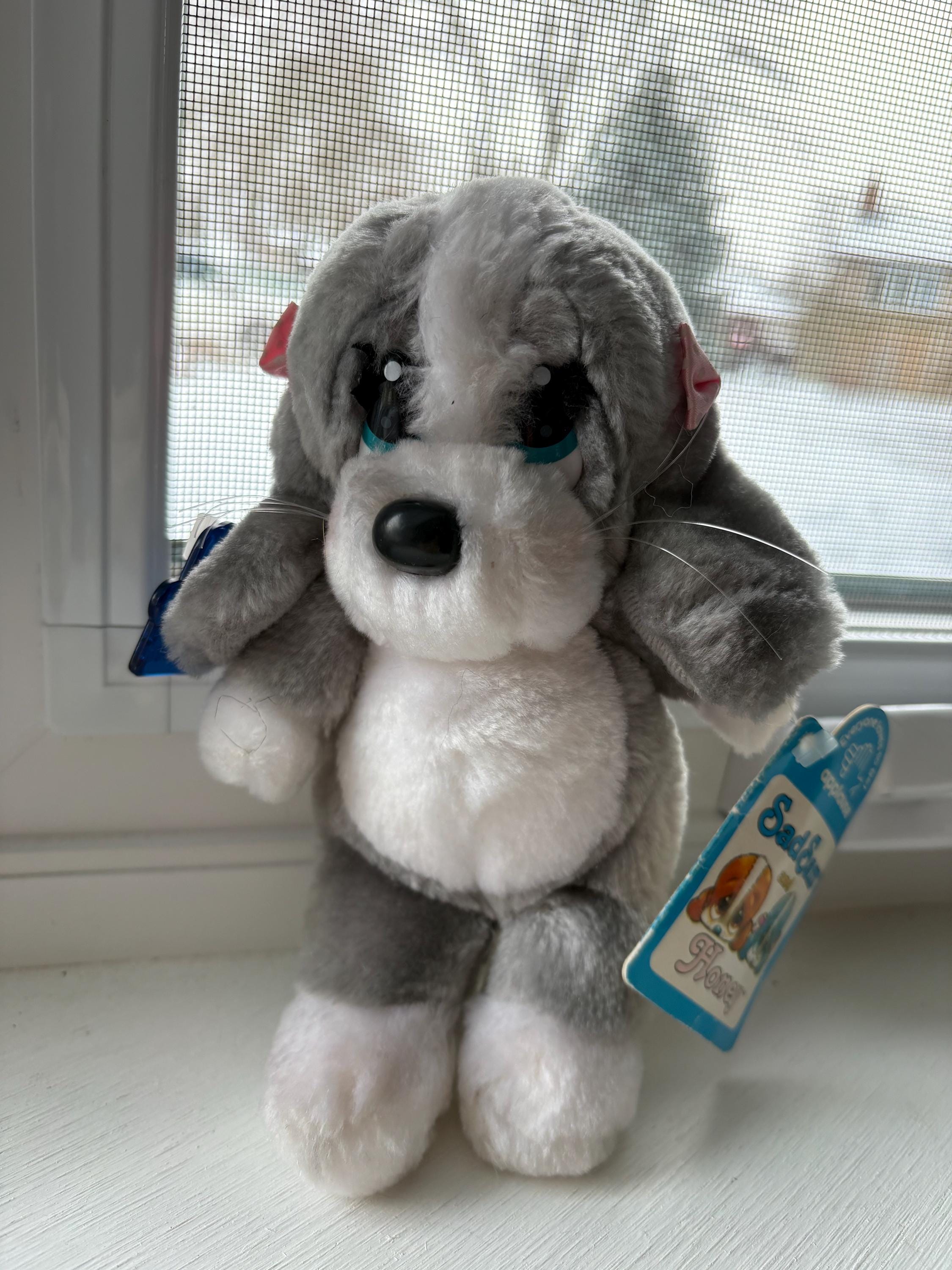 Sad Sam and Honey Plush Hound Dog, Applause Toys, Sad Puppy - Etsy