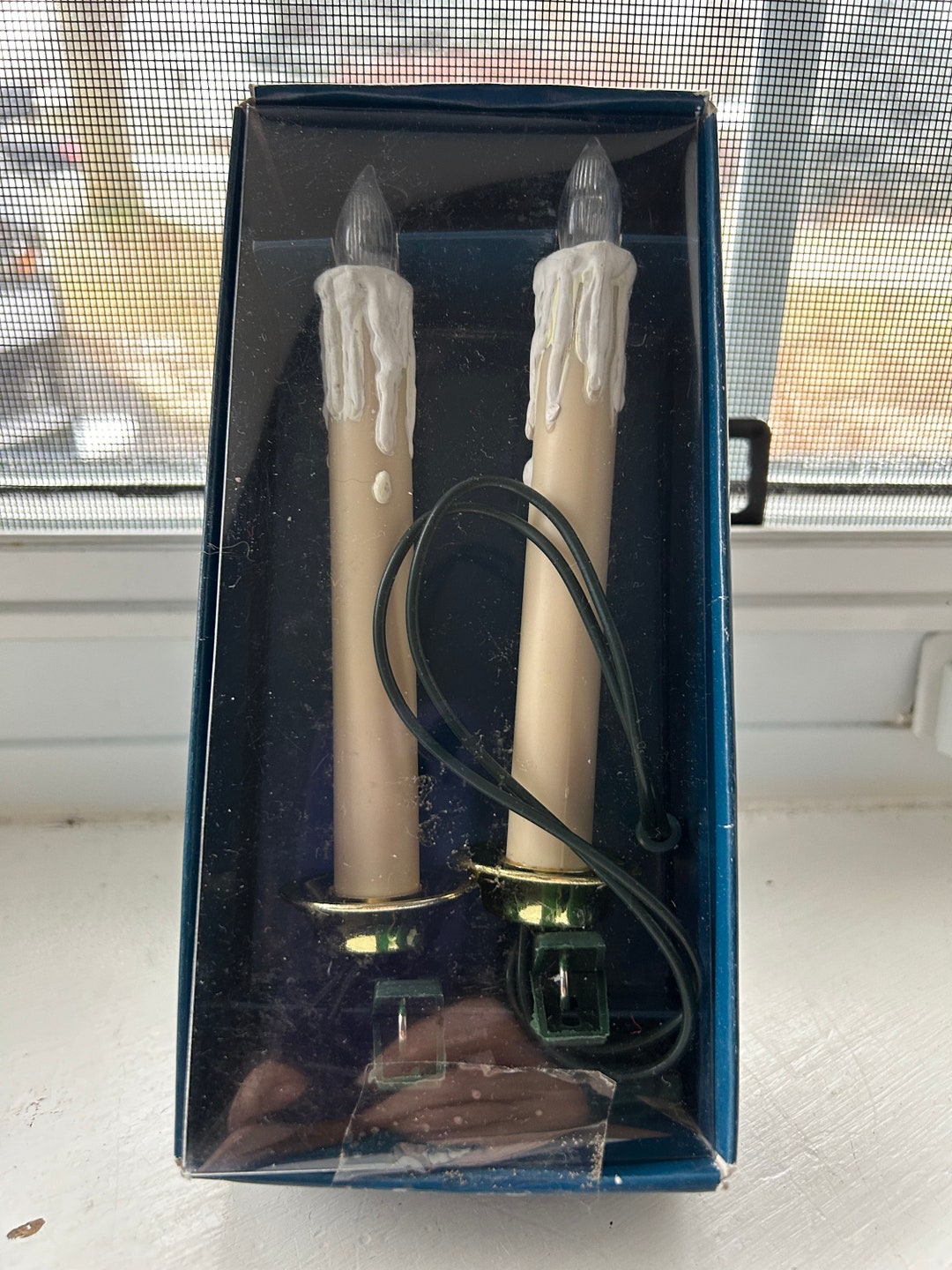 Department 56 Set of 2 Flicker Candle Lights, Original Box Etsy