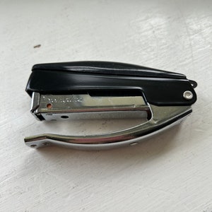 Red Cub Desk Stapler by Swingline, Steel Stapler Made in Long Island City,  NY USA Unused in Original Packaging With Partial Box of Staples 