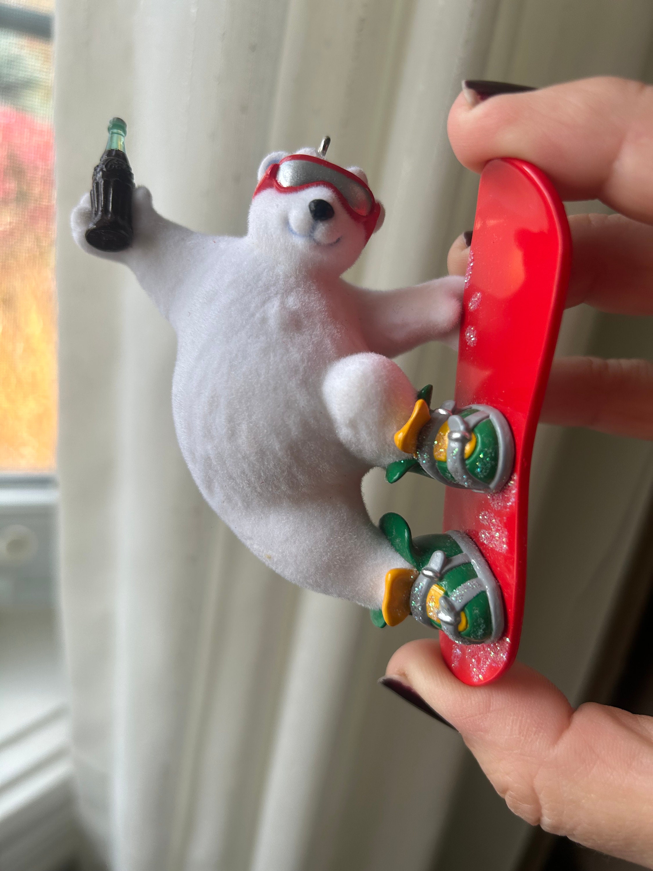 Hallmark COCA COLA Cool Sport Polar Bear Ornament, Original Box - Etsy