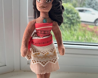 Peluche Disney Moana, bambola di peluche della principessa Moana