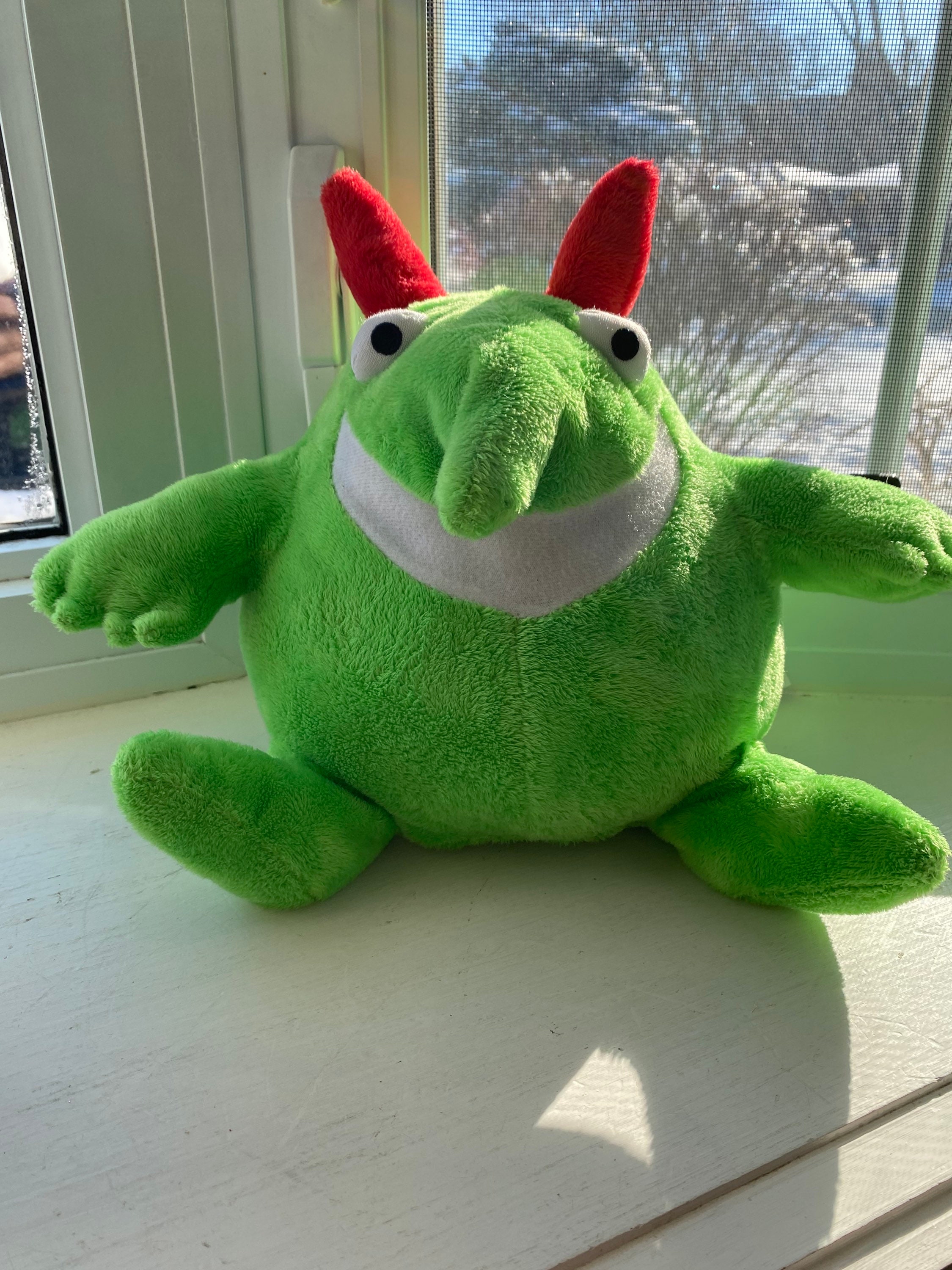 Just for Laughs Victor Plush Mascot Toy, Just for Laughs, Green
