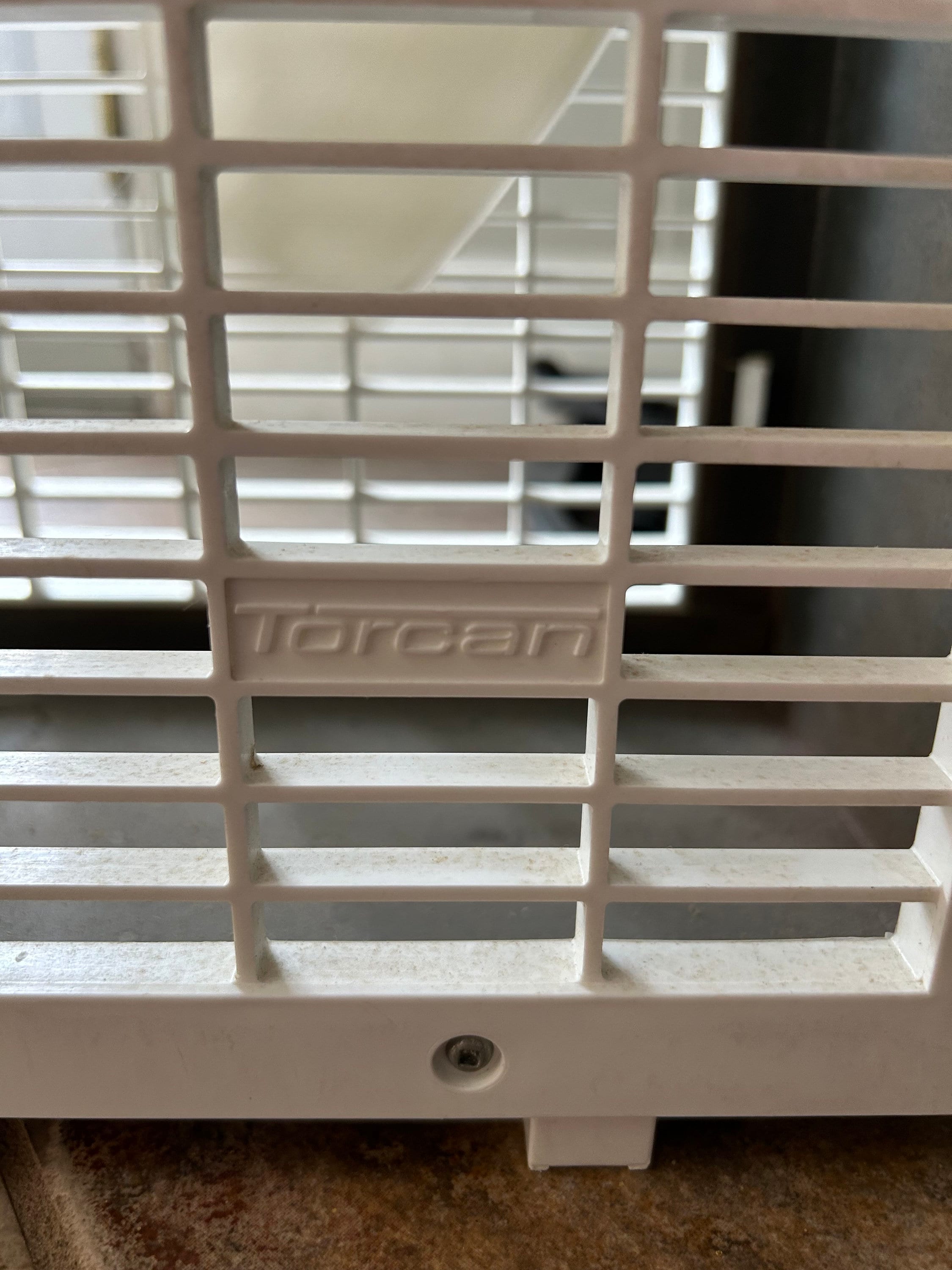 Torcan Box Fan, Vintage Box Fan in Original Box, Retro Square Shaped ...