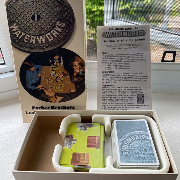 Waterworks Leaky Pipe Game Etsy