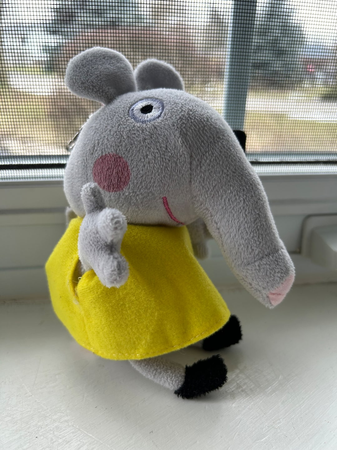 Ty Emily Elephant, Emily Elephant Plush With Key Hook, Elephant, Peppa