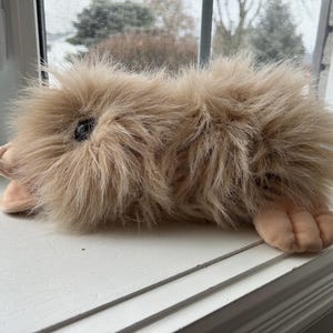 Vintage Platypus Plush, 1988 Ganz The Heritage Collection Googles Light Brown Beige, White Tummy, Puppet Platypus