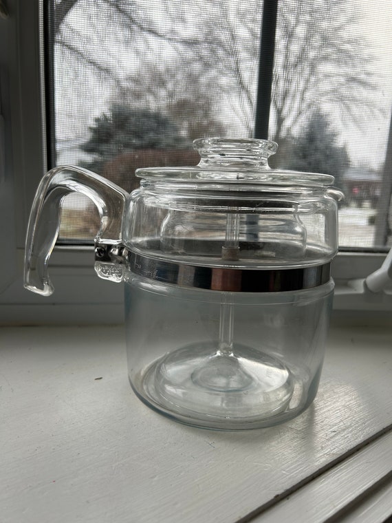 Glass percolator coffee maker clearance