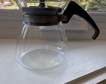 Vintage Pyrex Glass Teapot #802, Made in The USA