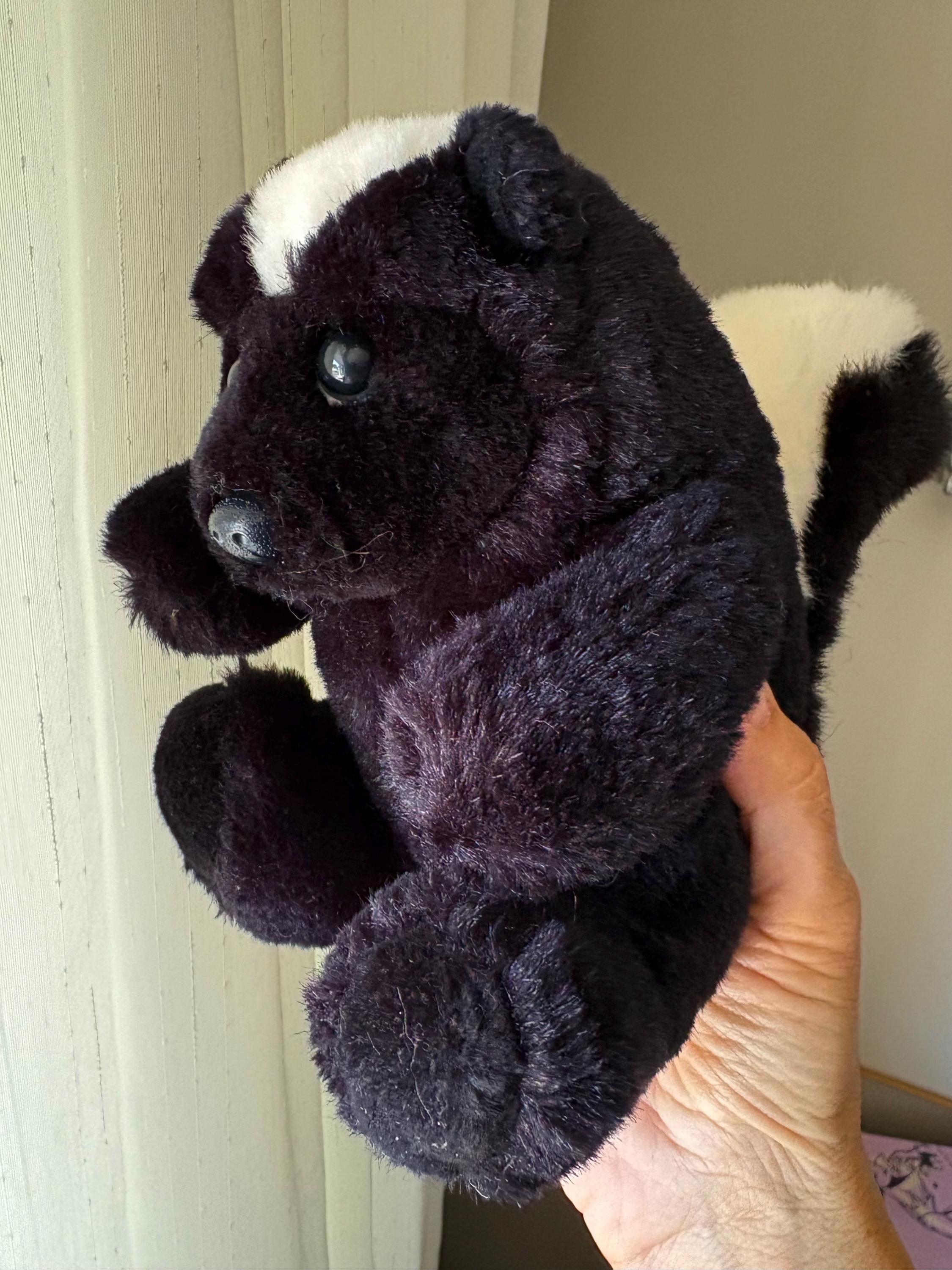 Vintage Plush Skunk - Etsy