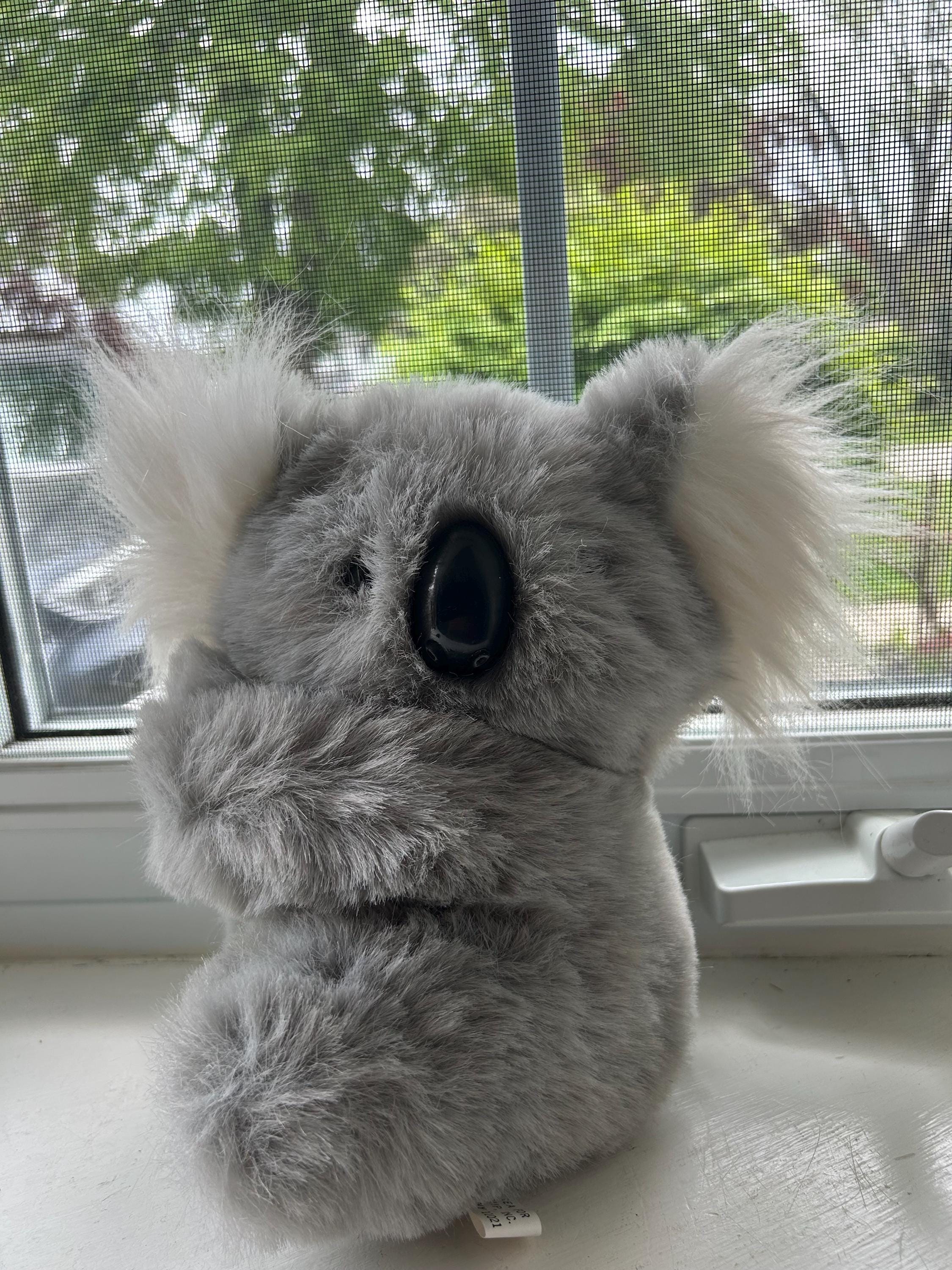 Vintage Koala Bear Plush Toy - Etsy