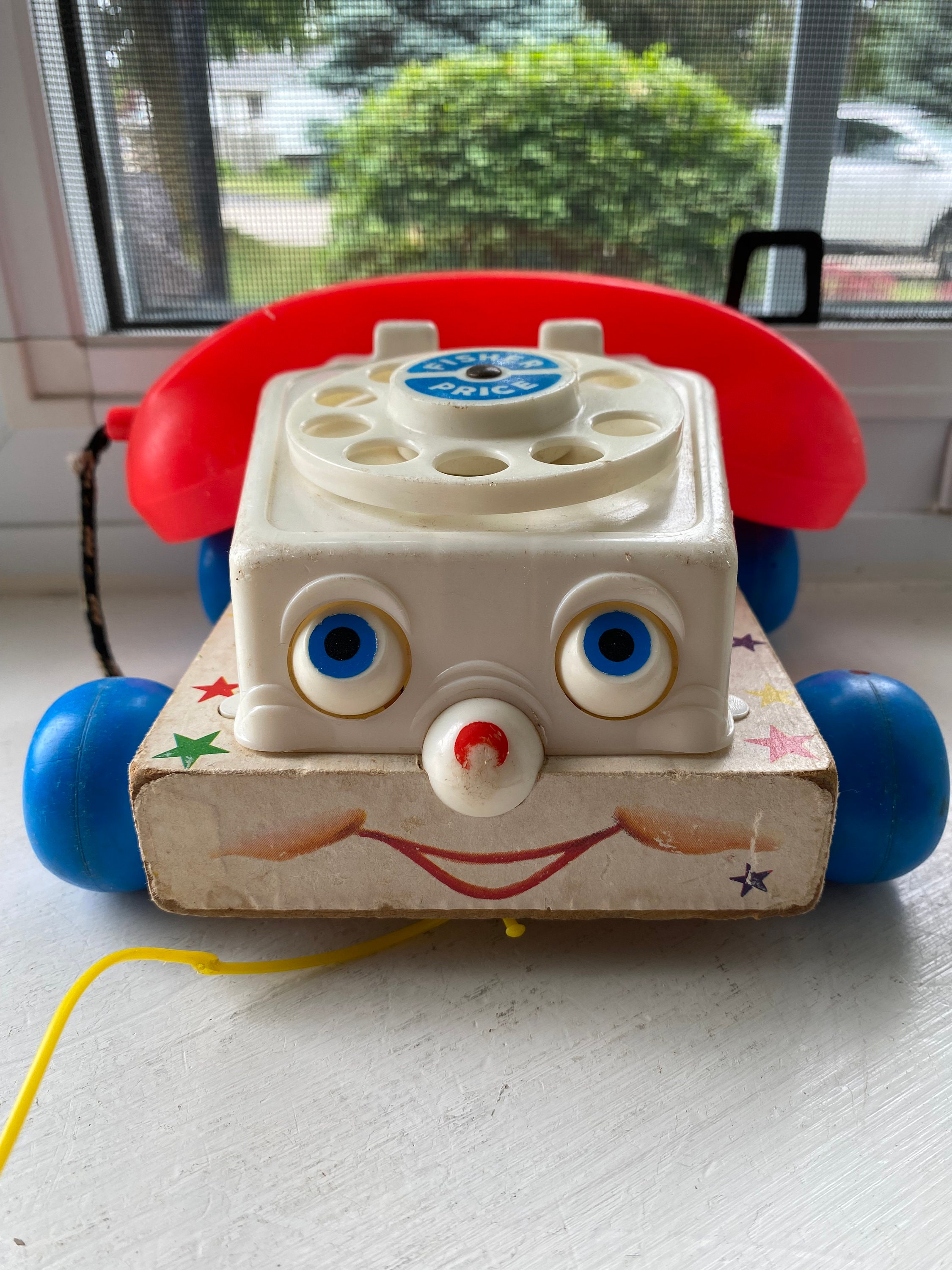 Vintage Fisher Price Chatter Phone Toy 1967 1984, Old School Toys, Pretend  Play, Toy Mementos, Retro Memorabilia 