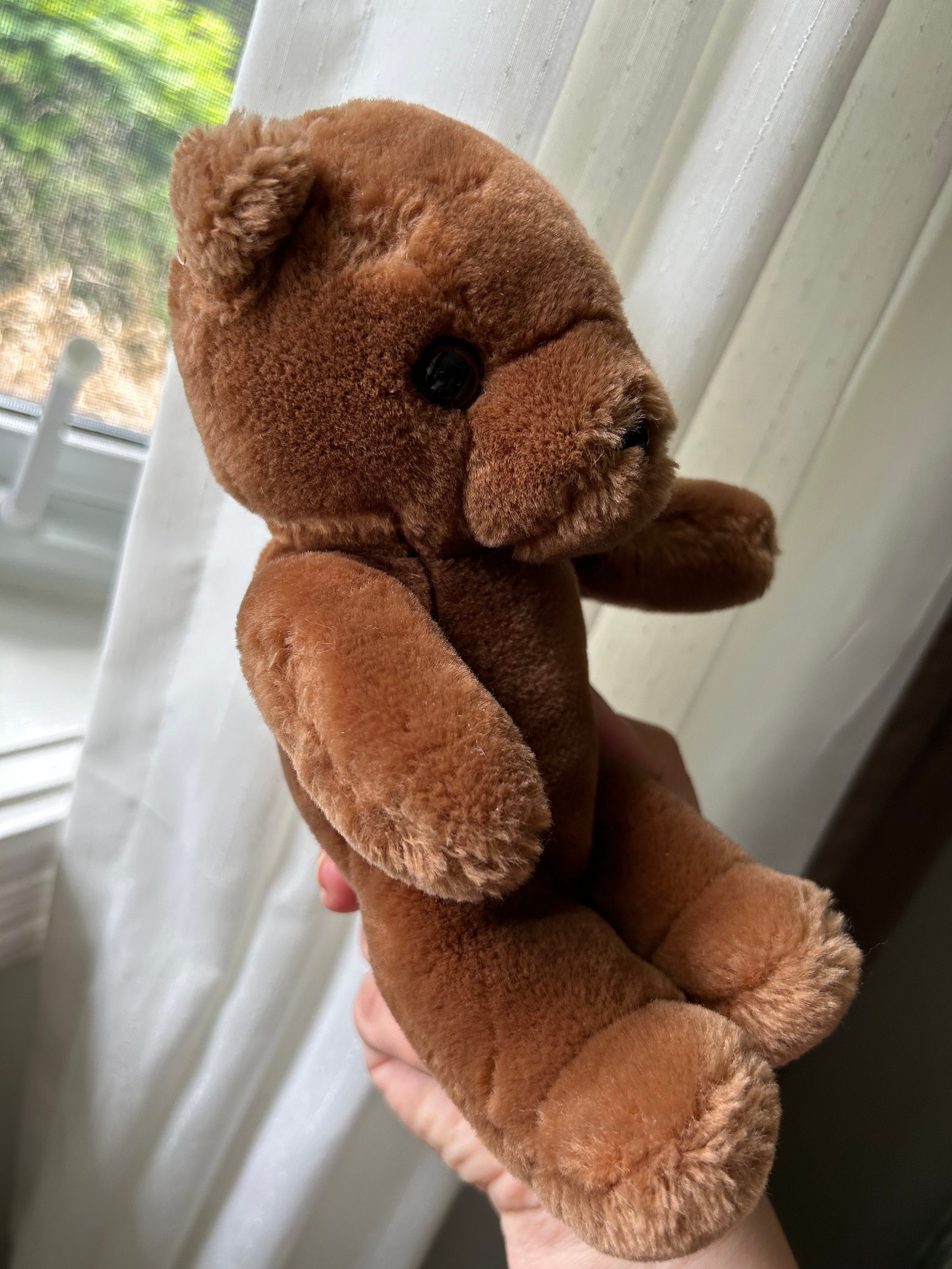 Vintage Dakin Brown Teddy Bear, Stuffed Plush Bear - Etsy