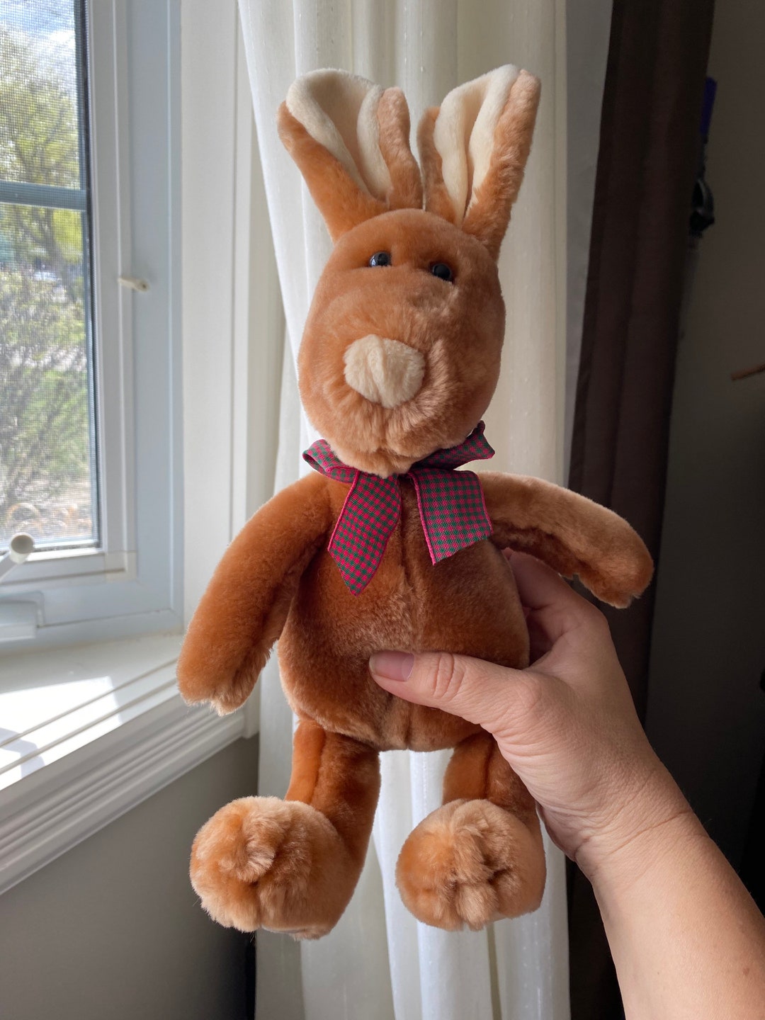 Vintage Gund Clover Bunny Rabbit Plush, GUND 3638, Stuffed Bunny Rabbit ...