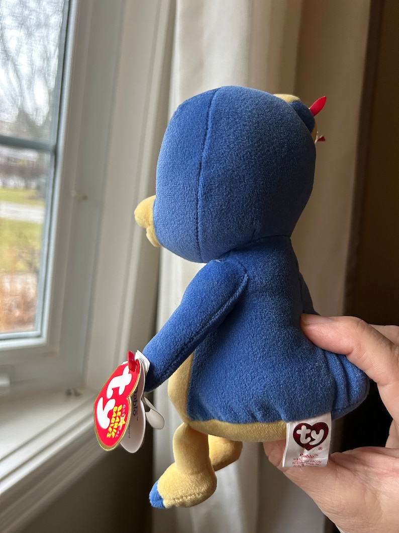 TY Beanie Baby Pablo From The Backyardigans, Penguin Plush image 5