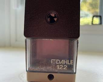 Dahle 122 Pencil Sharpener, Vintage Office Tools, Desk Pencil Sharpener, Made In Germany