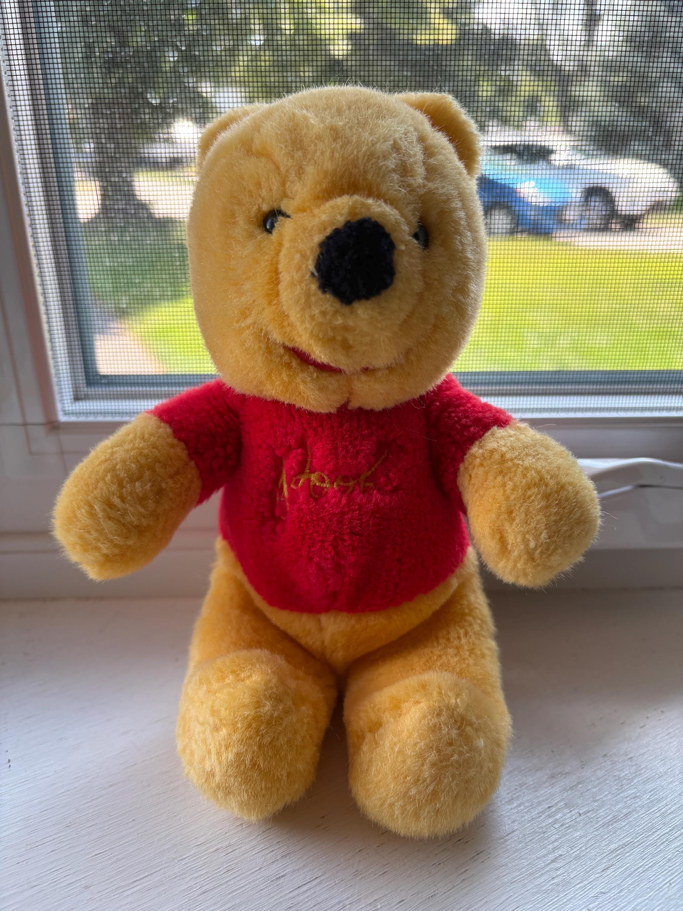 Winnie the Pooh Plush Sears - Etsy