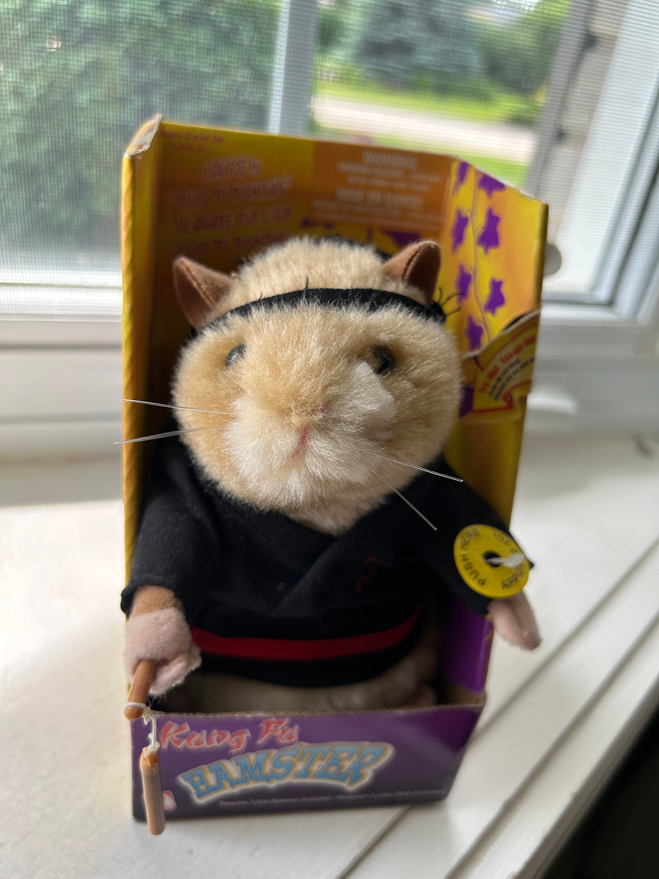 Kung Fu Hamster ダンス機能付き ぬいぐるみ　 カンフーハムスター カンフーハムスター(可動品） - メルカリ