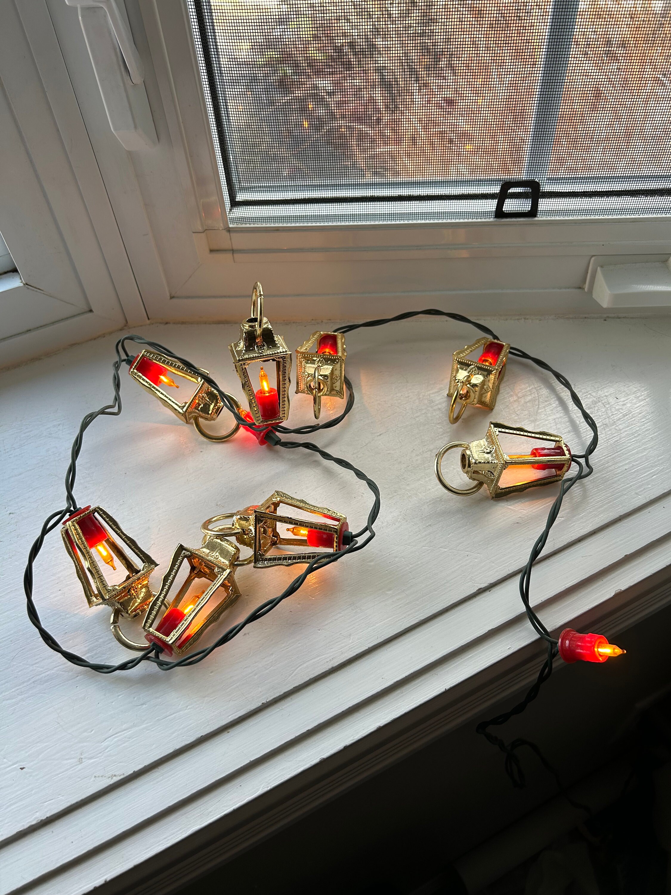 Old fashioned string lights online