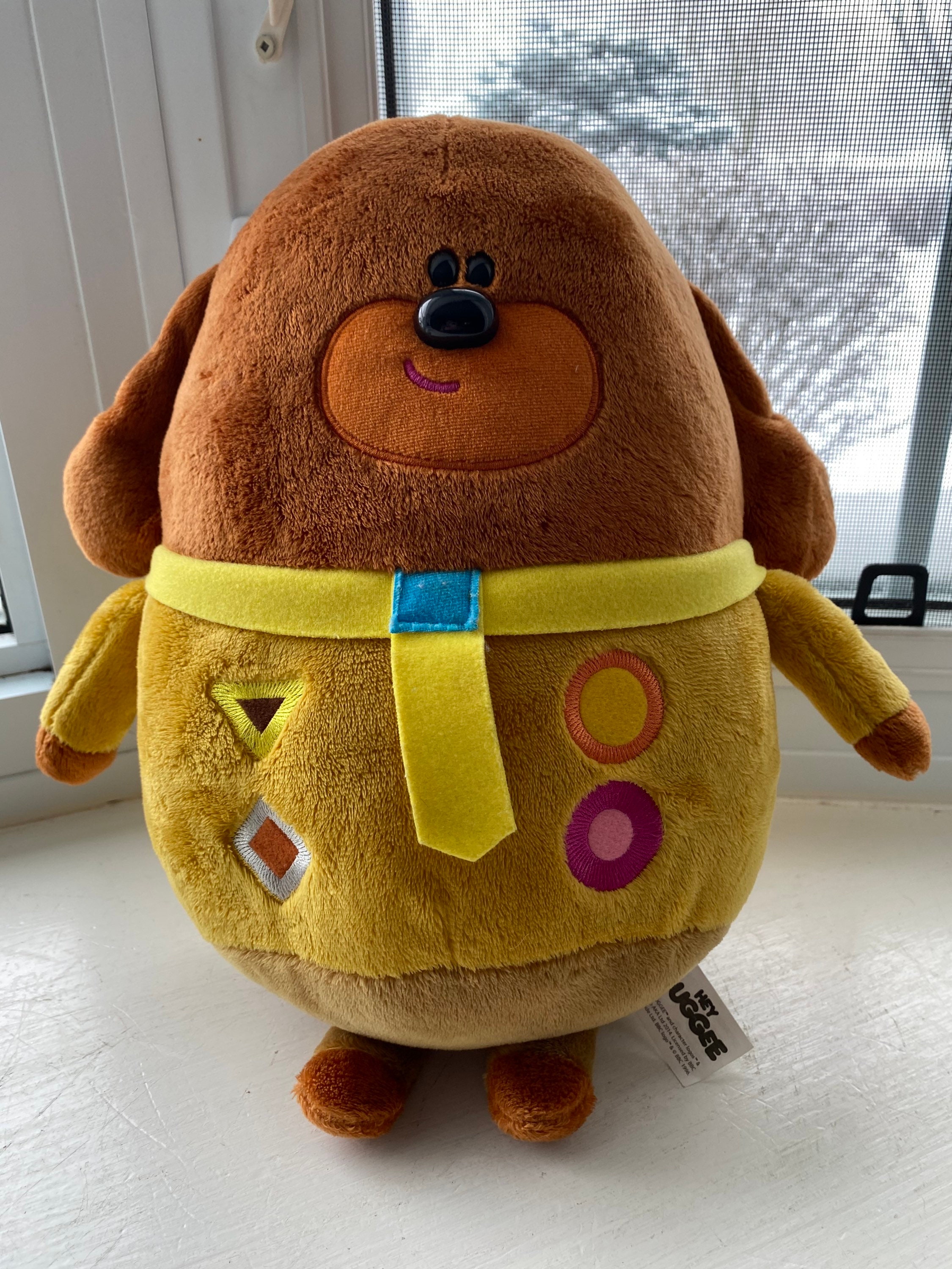 Hey Duggee Talking Duggee Super Soft Plush Toy Working Etsy