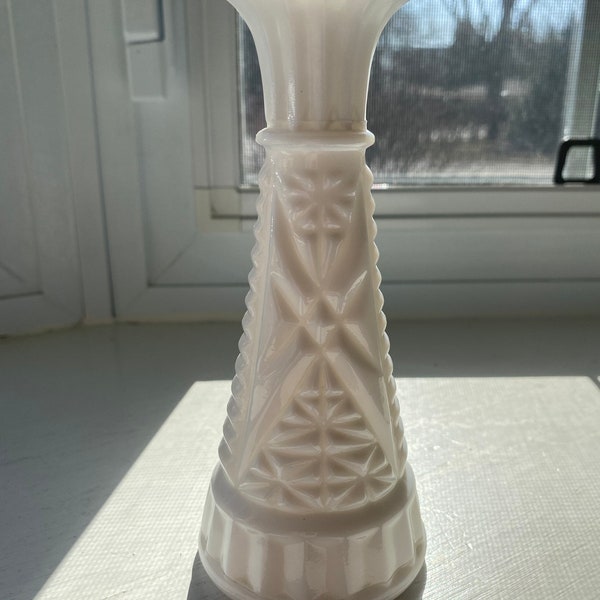 Vintage Milchglas Vase