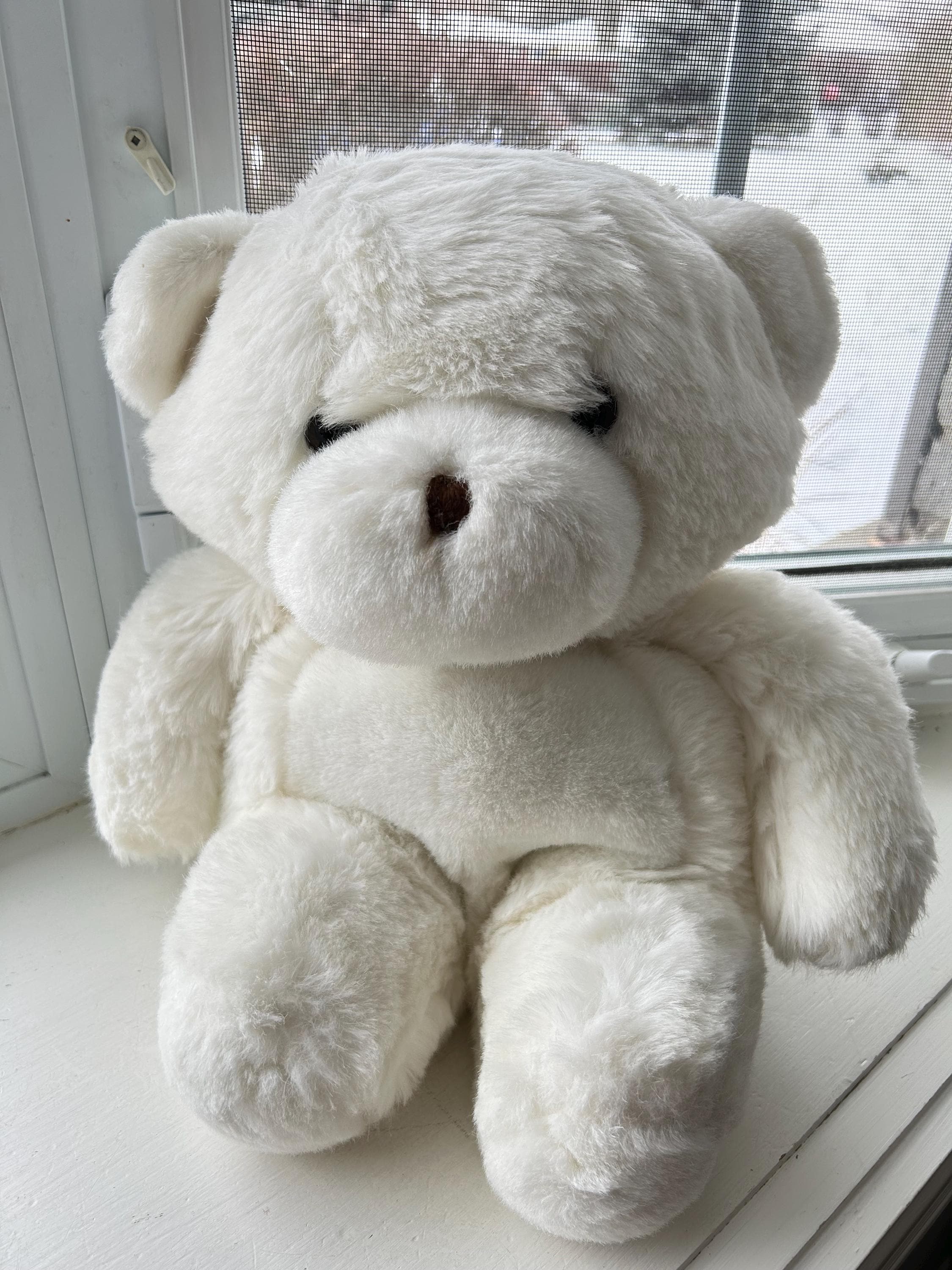 【希少】推定80's〜90'svintage teddy bear ラグマット 希少】推定80's〜90'svintage teddy bear ラグマットの通販 by