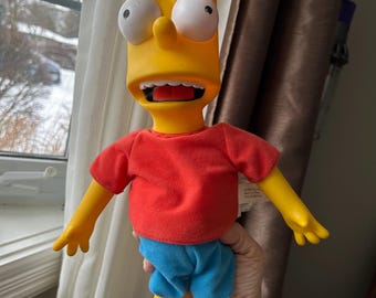 Slurpin' Bart Simpson and Hungry Homer Simpson Talkin' Carry-along