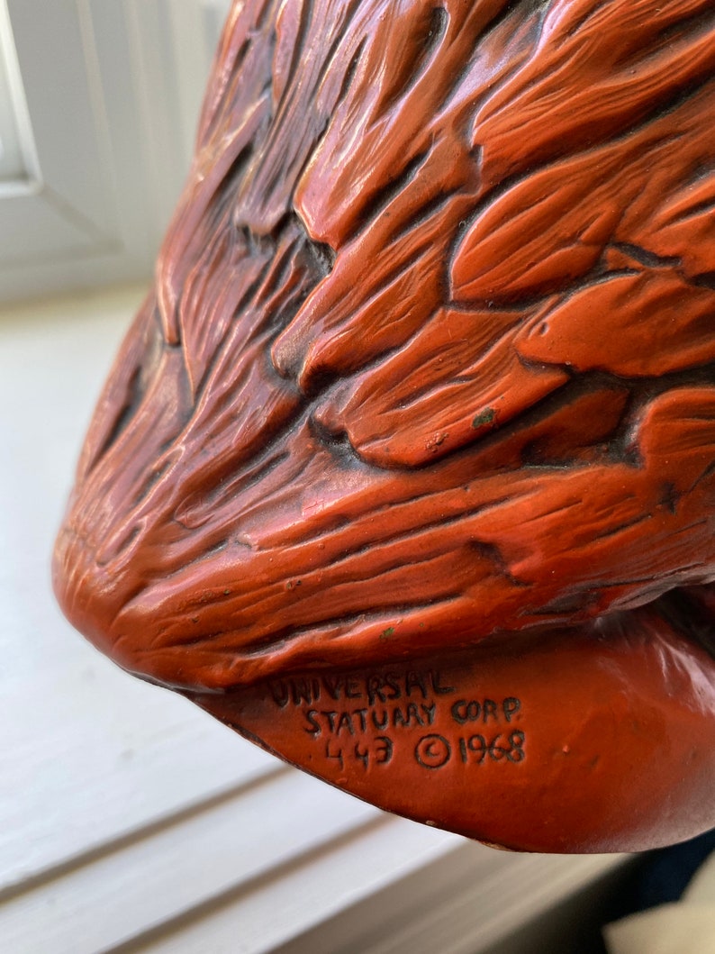 Vintage Girotti Sculptured Art Owl Piggy Bank Owl Coin Bank Etsy