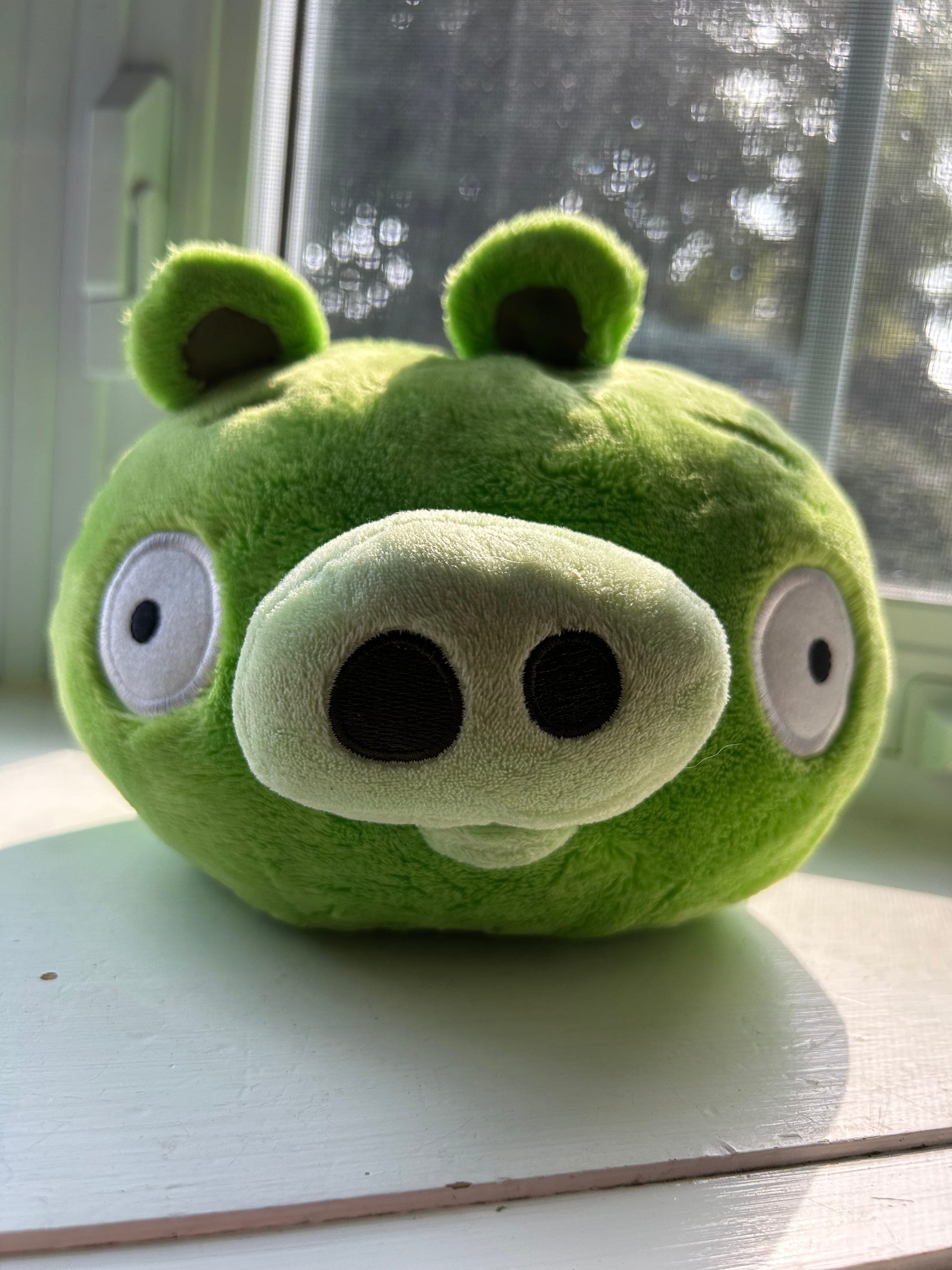 helmet pig plush