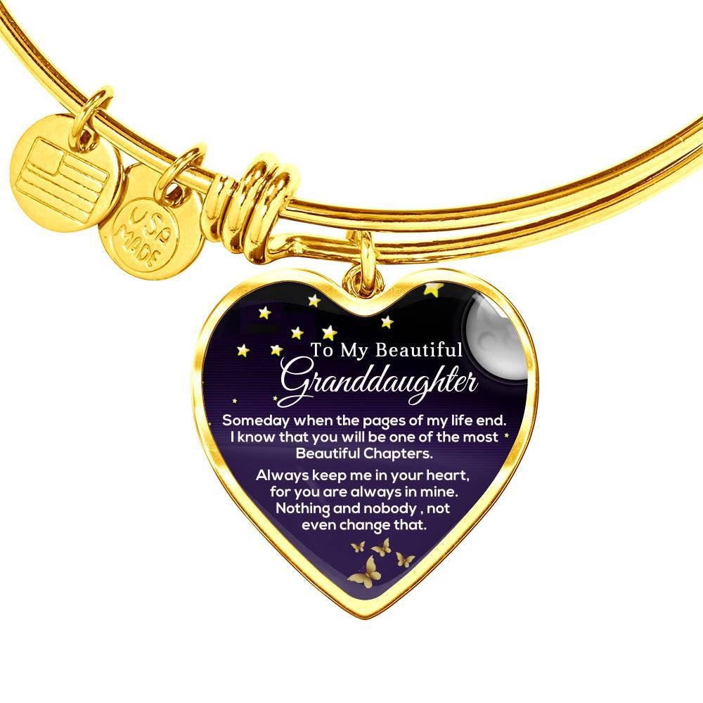 AOBOCO Grandma & Granddaughter Necklace Set – Sterling Silver Heart Crystal Pendant Gift - View #6