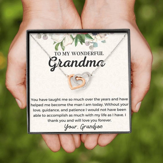  Caja de regalo para abuela, cestas de regalo de cumpleaños para  abuela, regalos de Navidad para abuela de nietos/nietos/nietos/nietos, el  mejor regalo para abuela y nueva abuela : Hogar y Cocina