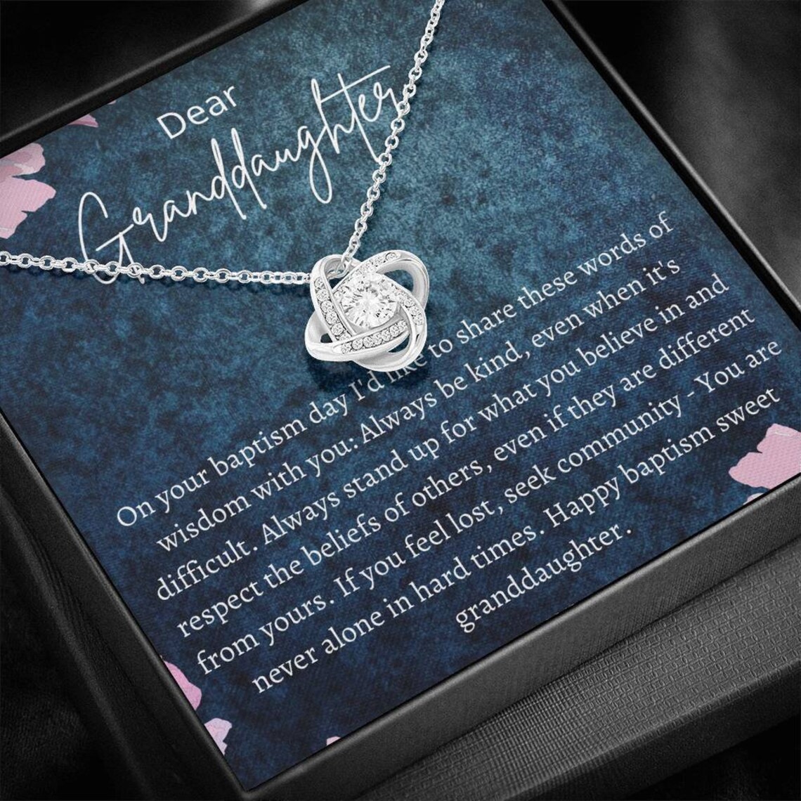 Baptism Gifts From Grandparents Granddaughter Baptism Gift Etsy UK