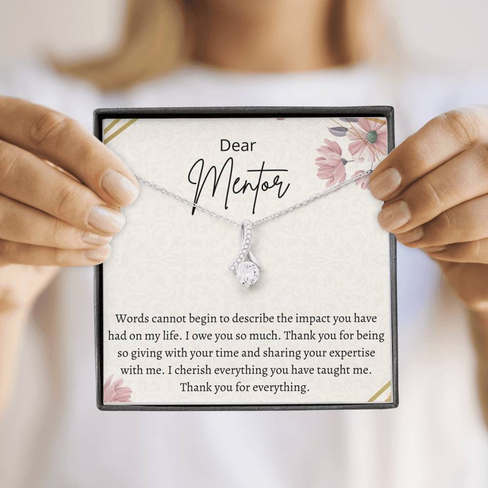 Mentor Gift mentor gift for women Mentor teacher Christmas Etsy