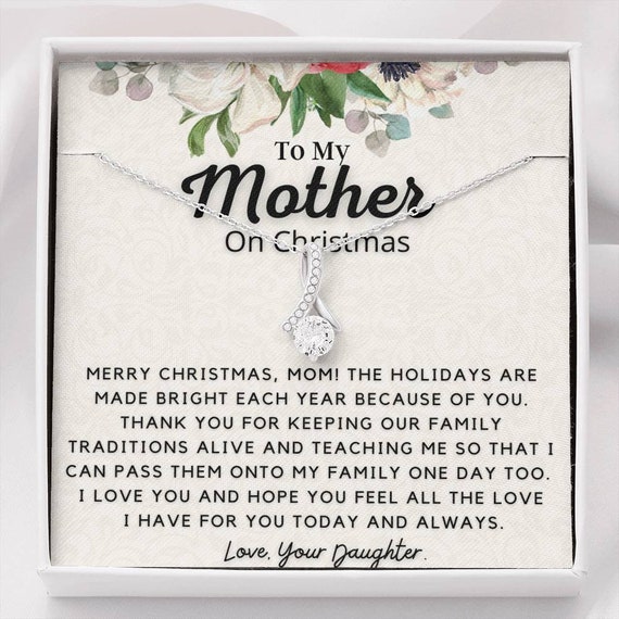 Mom Christmas Gift From Daughter Gift for Mom From Daughter 