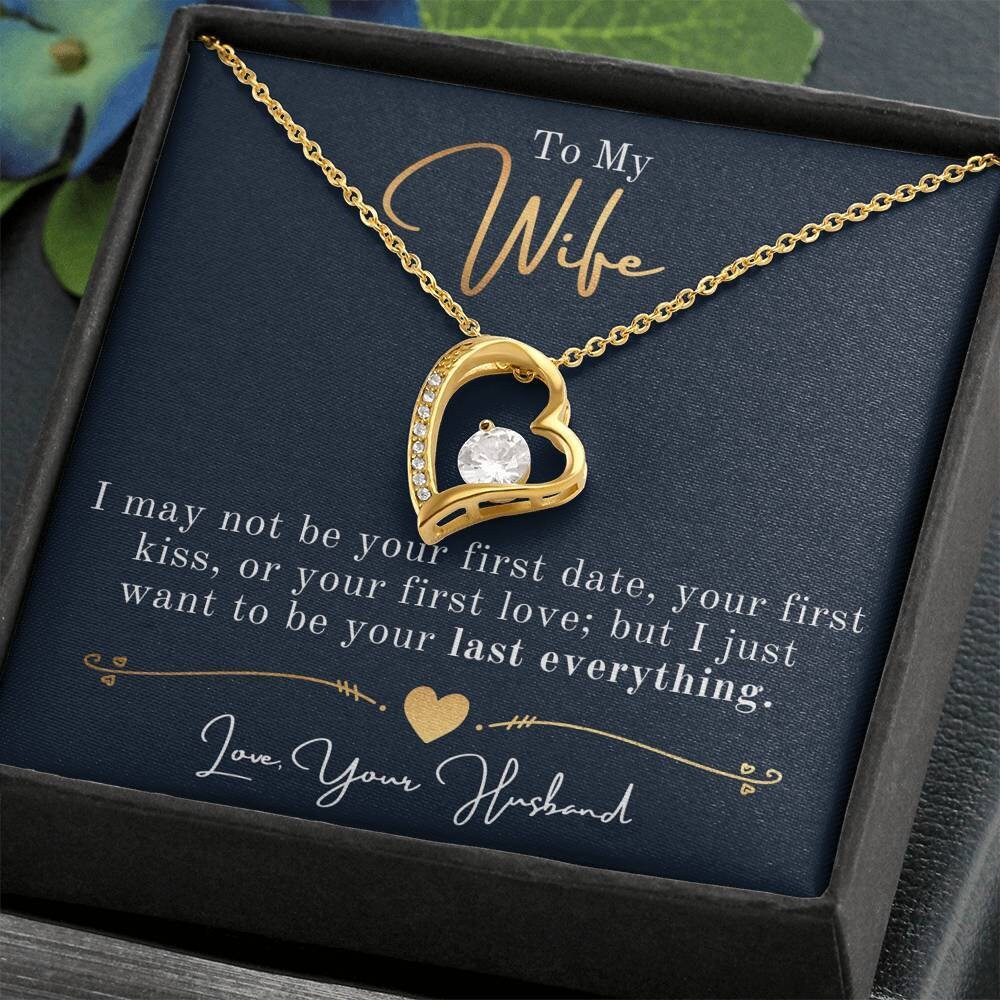 Gold necklace for my on sale wife