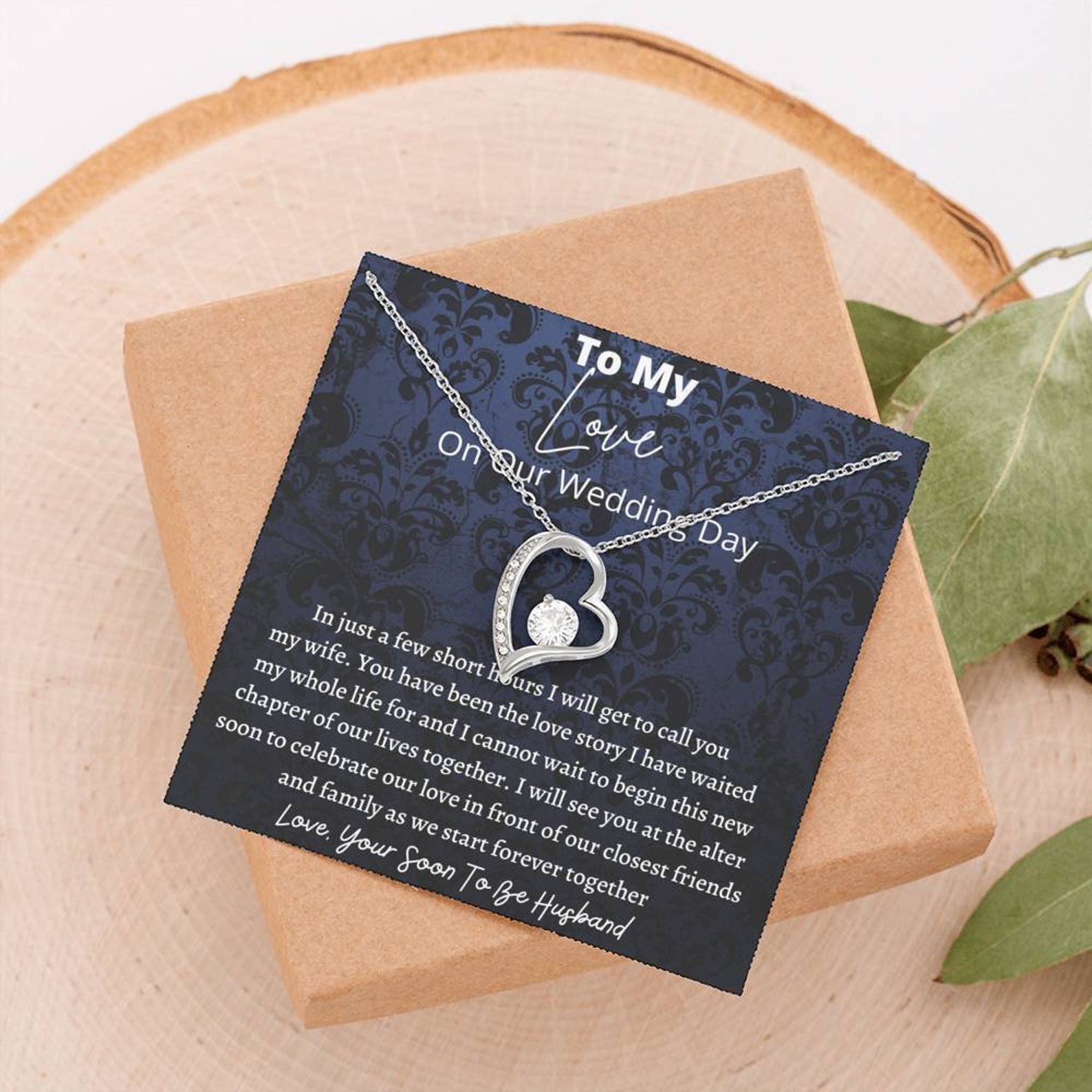 Wedding Gift for Wife on Wedding Day Etsy UK
