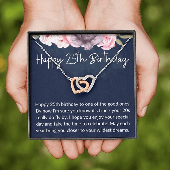 Gift for sales boyfriend 25th birthday