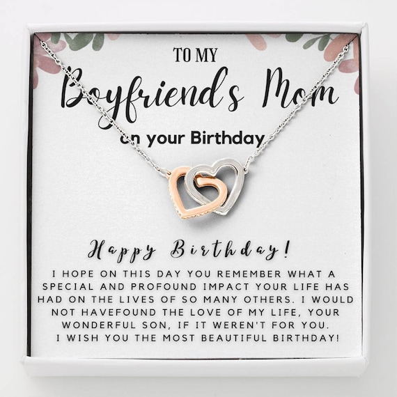 Gift for Boyfriend's Mom, Bonus Mom Gift, Boyfriend's Mom Birthday