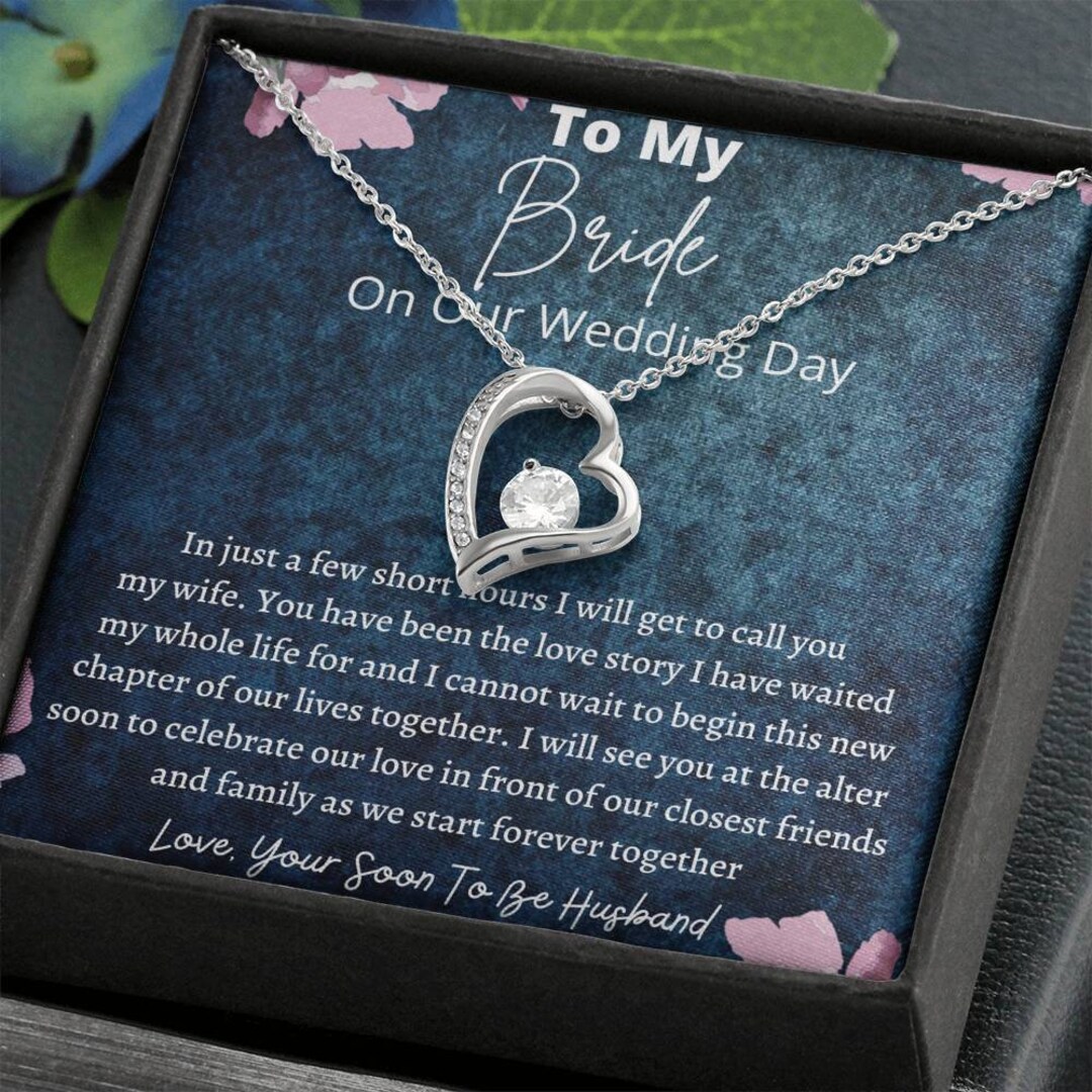 Brautgeschenk vom Bräutigam Geschenk für Braut vom Bräutigam - Etsy.de