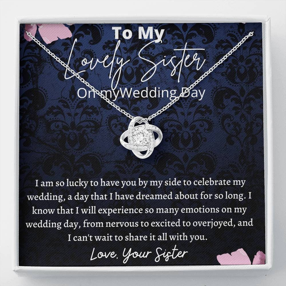 Sister of the bride gift from bride Gift from Bride for | Etsy