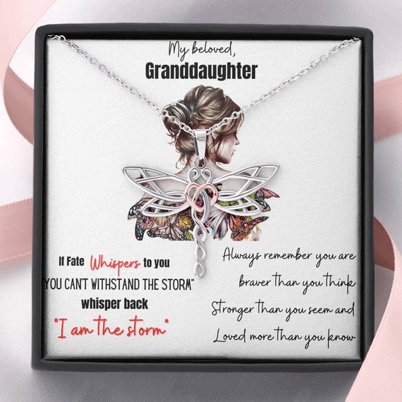 Granddaughter necklace etsy sale