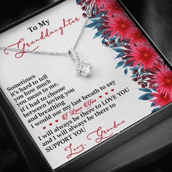 Granddaughter grandmother deals necklace