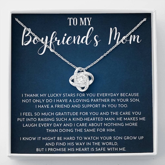 Boyfriend's mom necklace deals