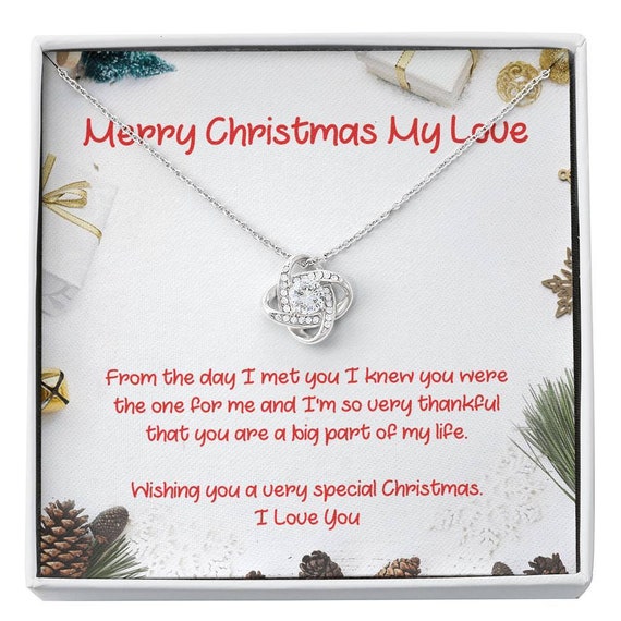 Wife Gift for Wife Christmas Gift, Wife Necklace Wife Birthday Gift fr –  BeWishedGifts