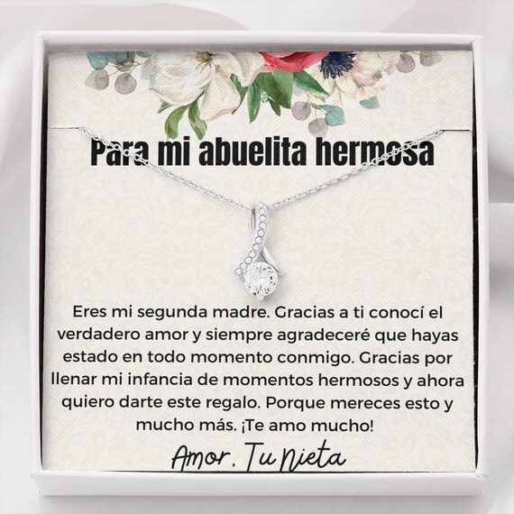 Abuelita Gifts in Spanish, Regalos para Abuela, Grandma Birthday Gifts,  Grand