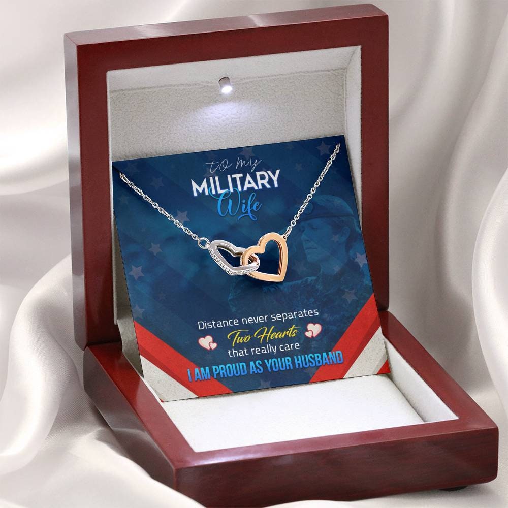Army Wife Gifts Anniversary Gift for Army Wife Birthday Gifts for Wife  Necklace for Wife Army Wife Military Wife Gift 
