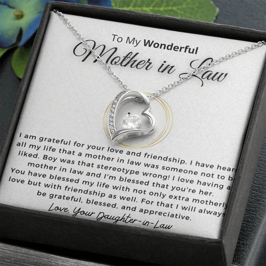 Christmas Gift for Mother in Law Necklace Gift for Mother in Law