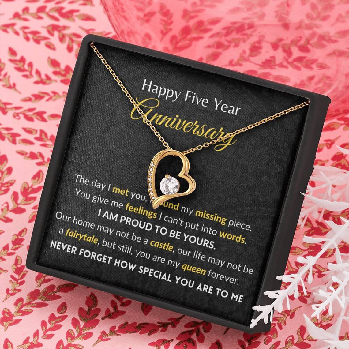 5 Year Anniversary Gifts For Her 5th anniversary t for her 5 year anniversary t 5th