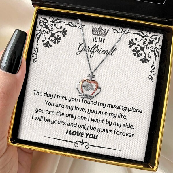 Girlfriend Necklace | Anniversary Gift for Girlfriend | Girlfriend Gift | Gift for Girlfriend | Necklace for Girlfriend